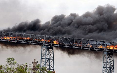 Fire retardant belts manufactured by Oriental Rubber